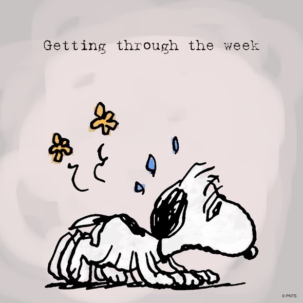 Getting through the week